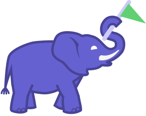 stress free expo elephant logo