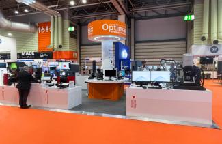 Optimax exhibition stand