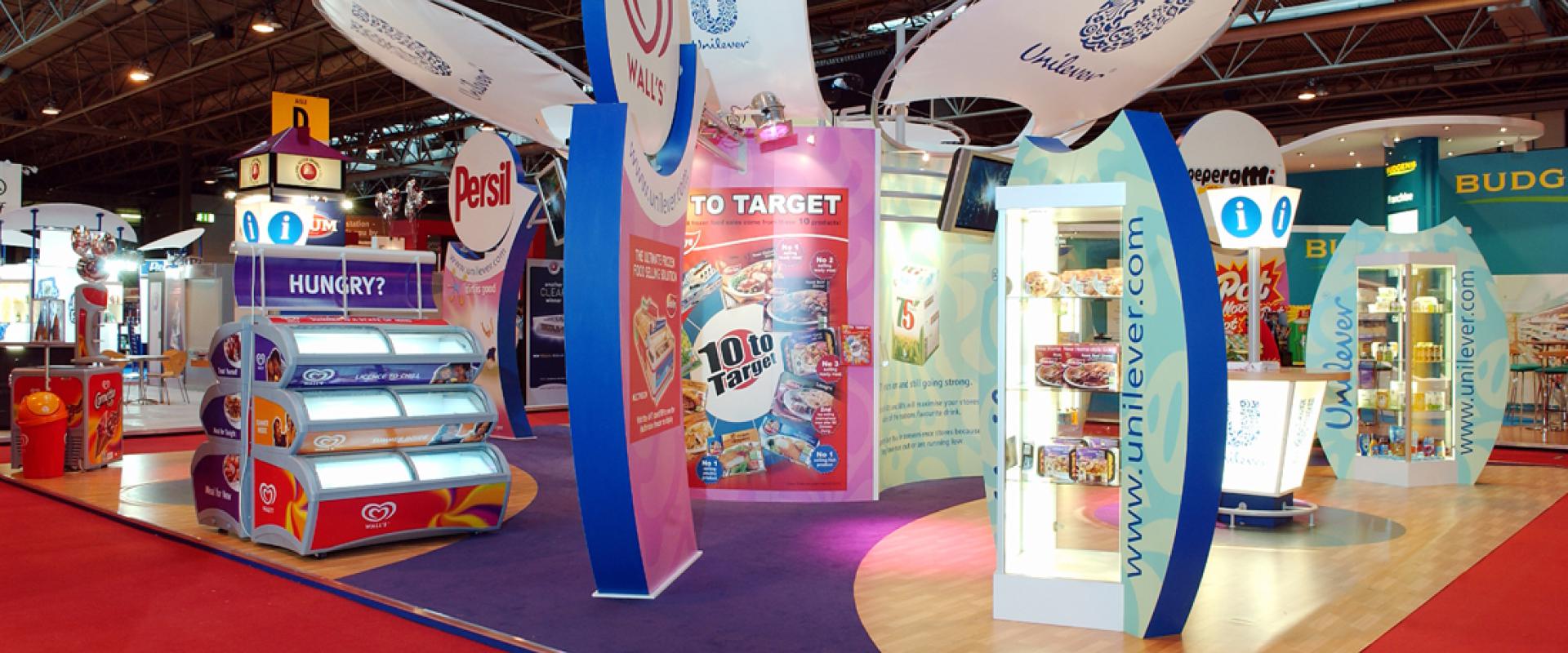 unilever exhibition stand